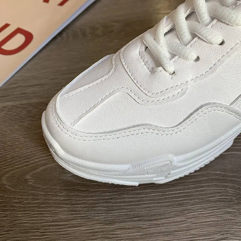 

New Women Chunky Sneakers Platform 2021 Fashion Spring Breathable Comfort Running Casual Couple Increased Sport Shoes