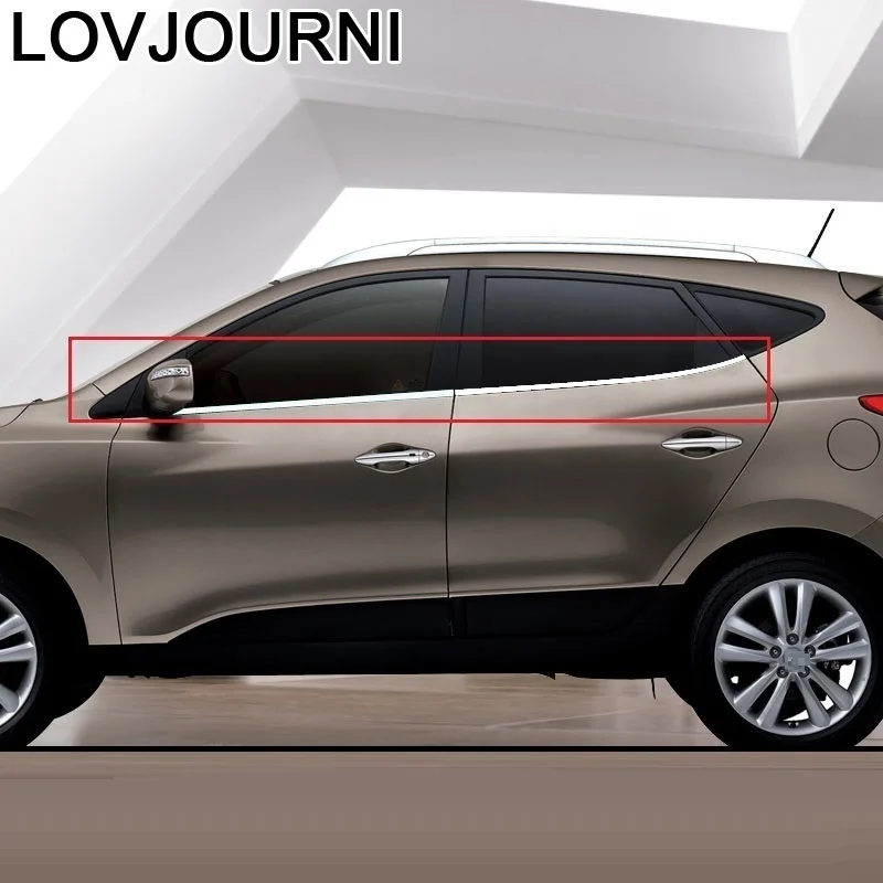 Оконный внешний хромированный Автомобильный декоративный протектор для