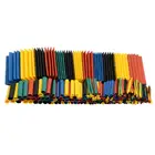 Термостойкая трубка, комплект термоусадочной упаковки, термоусадочная трубка в ассортименте, изоляция проводов и кабелей, электроаксессуары