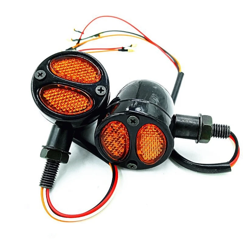 

Motorcycle Turn Signal Lights Motorcycle Indicator LED Flashing Tail Light 6XDB