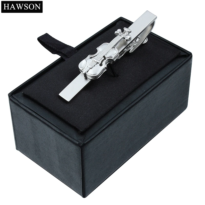 Модный зажим-гитара для галстука зажим Мужчин Ювелирные изделия новинка матовый