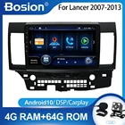 Автомагнитола Bosion для Mitsubishi Lancer 2007-2013, 4 Гб + 64 ГБ, Android 10, GPS, DSP, Wi-Fi
