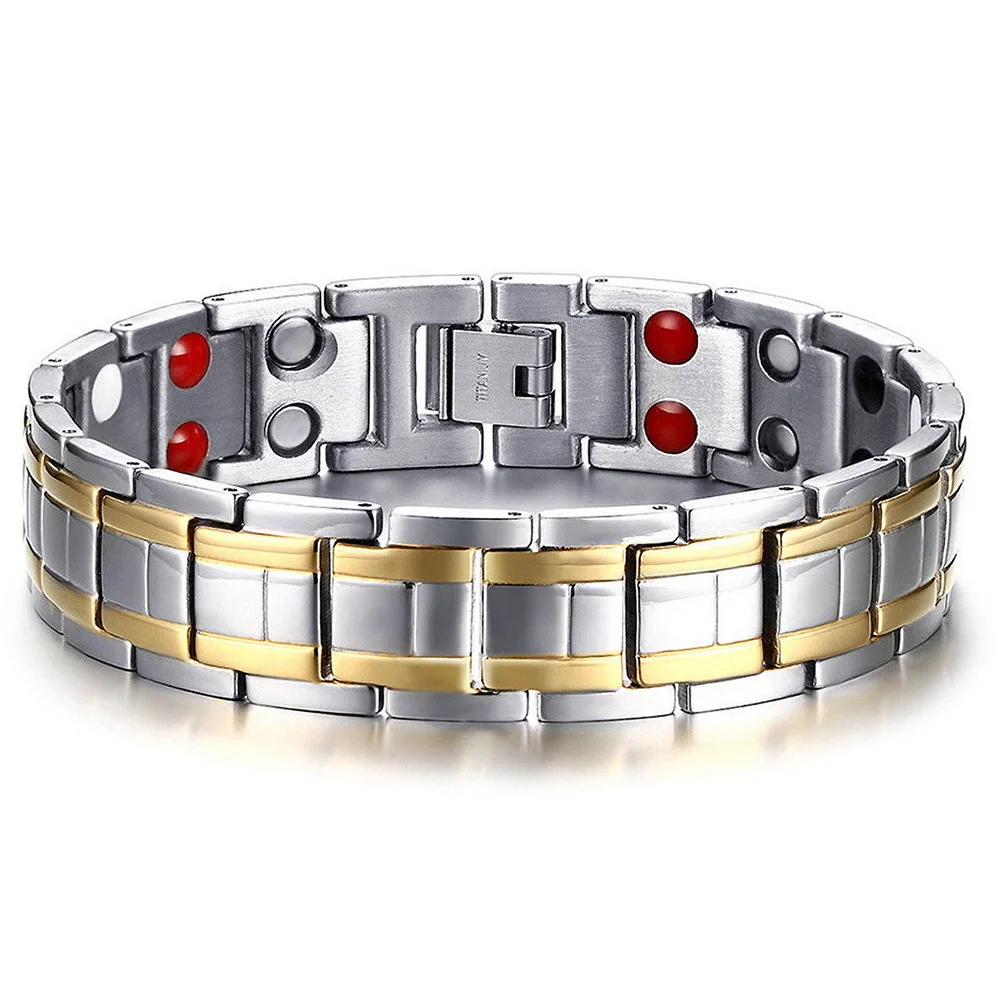 Мужской браслет на День святого Валентина безопасный ПОДАРОК магнитный