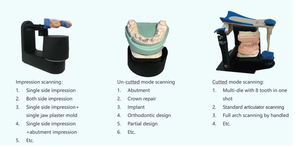 Vsmile автоматический 3D сканер для сканирования стоматологических моделей