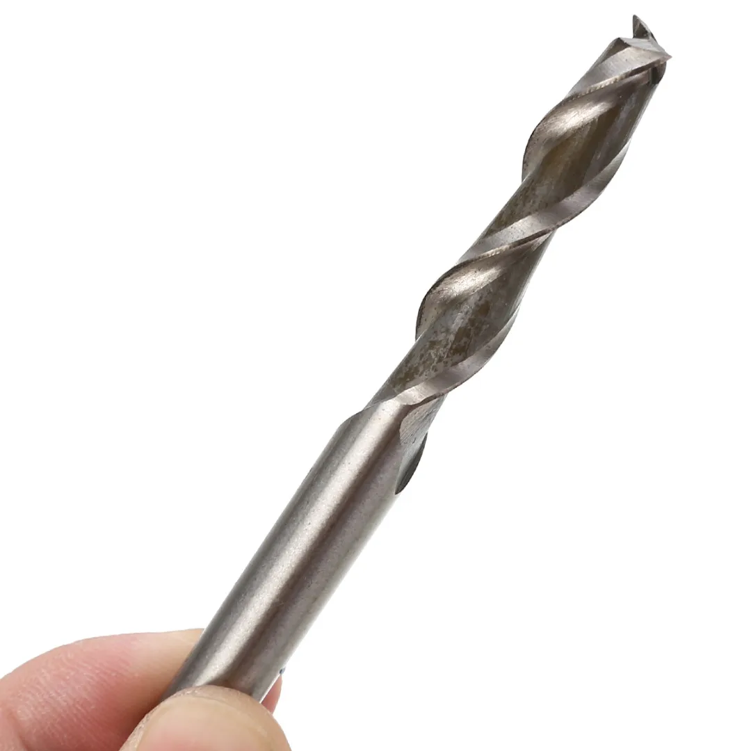 1Pcs 2 Flute HSS & Aluminium End Mill Cutter CNC Bit Extra Long 4/6/8/10mm Machine Tool Milling For Wood | Инструменты