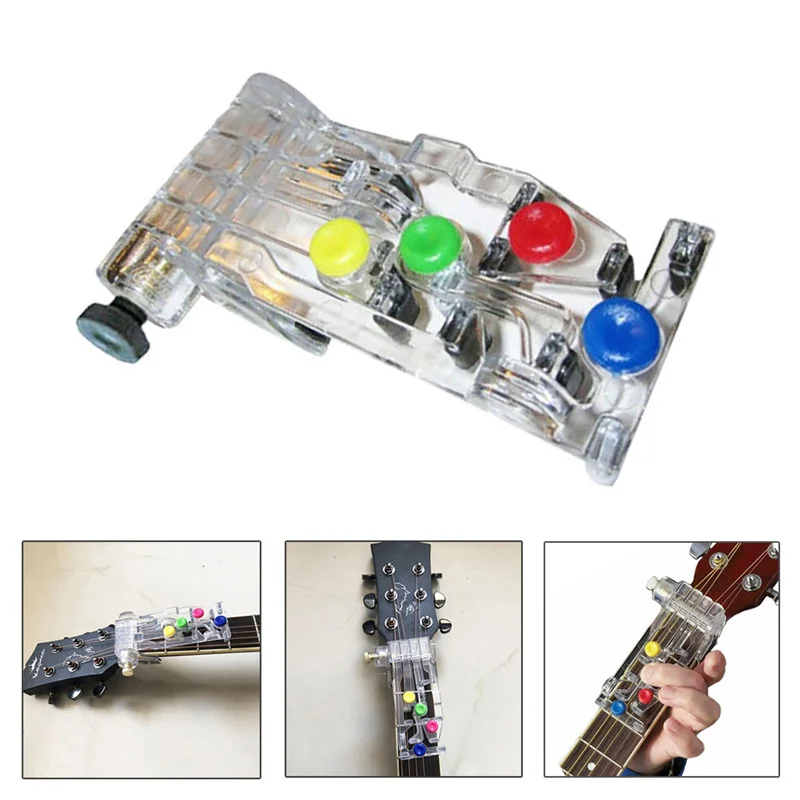 Гитара аккорд помощи Электрогитары аксессуары Портативный обучения Системы