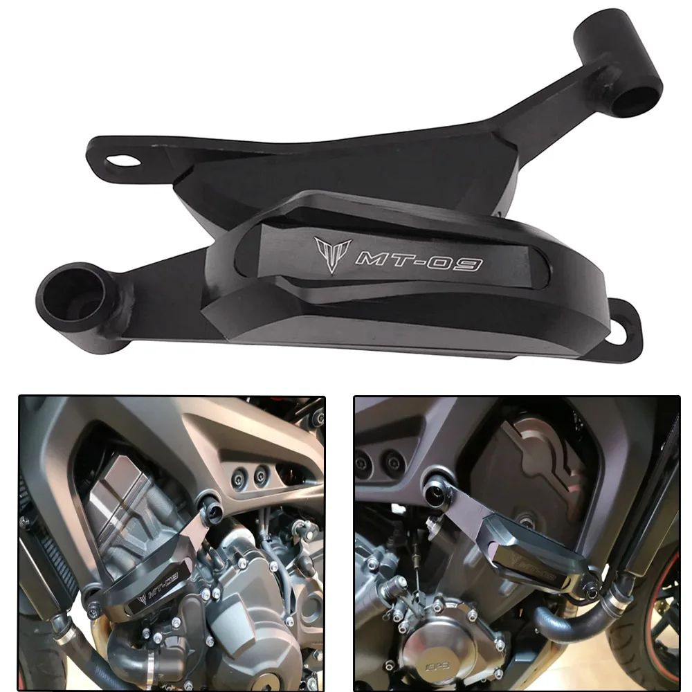 MT-09 защита двигателя противоударный слайдер Защитная крышка для Yamaha MT09 MT 09 2014-2019