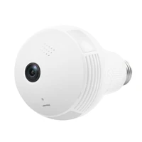 bulb camera icsee cctv security ip wireles vr 360 camera