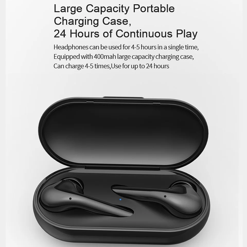 Беспроводные Bluetooth наушники TWS M6S V5.0 с сенсорным управлением водонепроницаемые