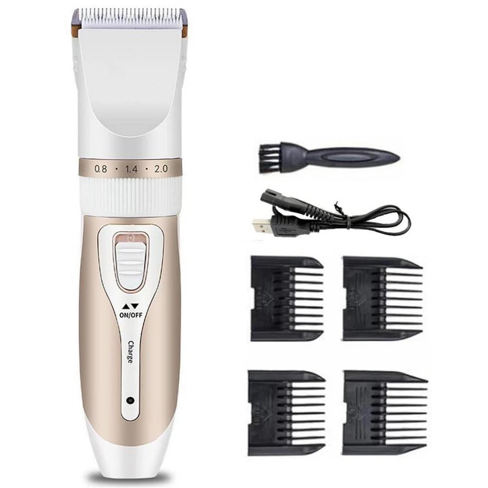 

Pet Hair Clipper Shaver Clippers Low Noise Rechargeable Cordless Electric Quiet Hair Trimmer Hair Clippers Set For Dogs Cats Pet