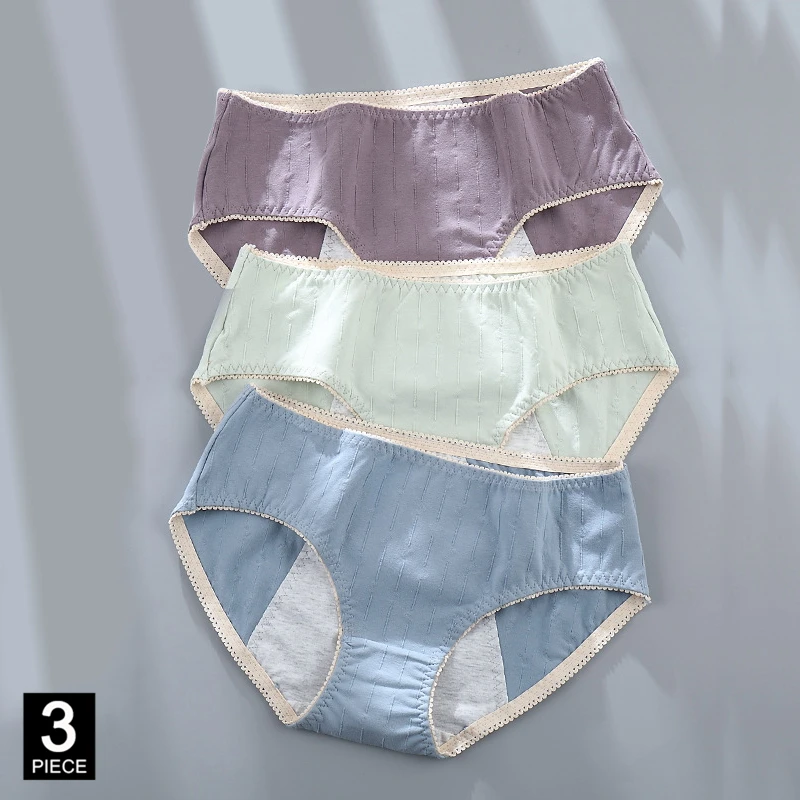 Герметичные менструальные трусы физиологические однотонное женское нижнее