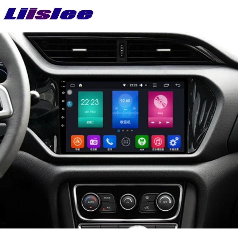 Для Chery Tiggo 3 2017 ~ 2019 NAVI LiisLee Автомобильный мультимедийный IPS GPS карты WIFI Аудио CarPlay