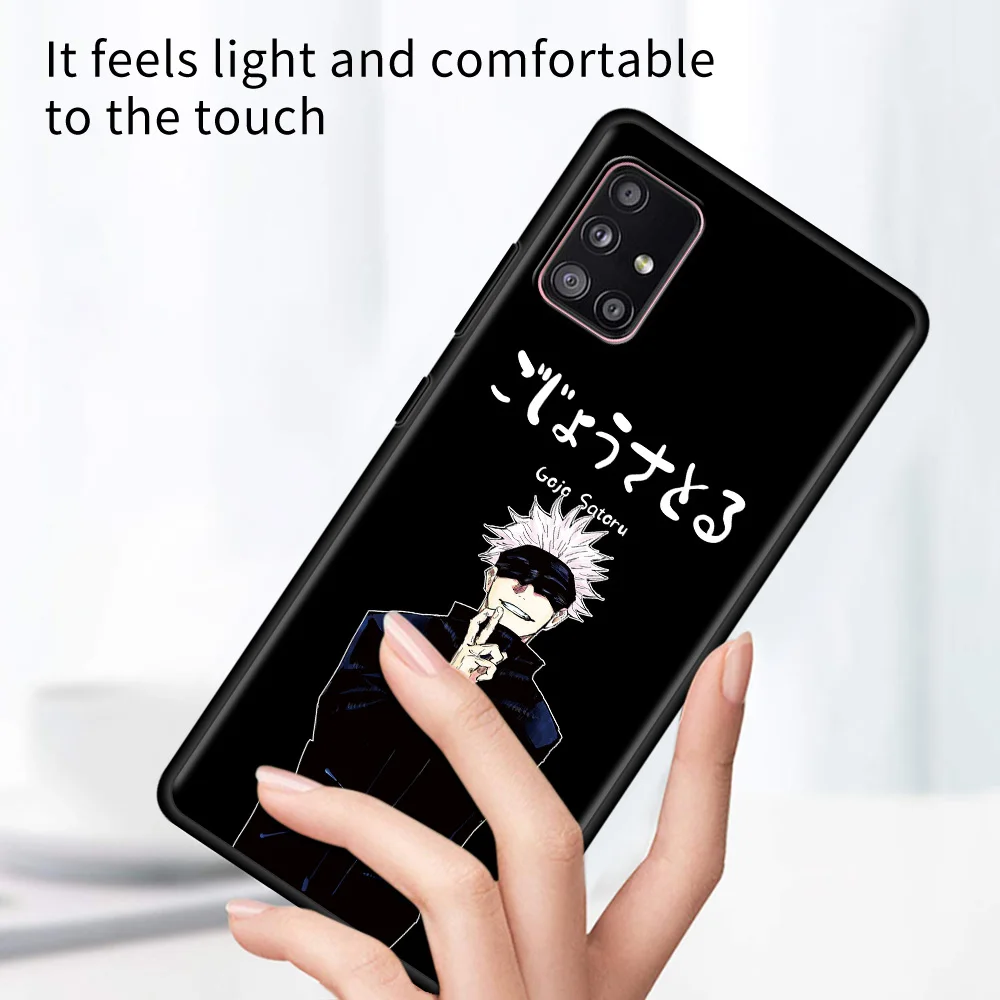 

Phone Case For Samsung A51 A71 A52 A12 A21s A21 A32 A91 A72 A42 A41 A31 A11 A02 A01 Jujutsu Kaisen TPU Fundas Soft Capa