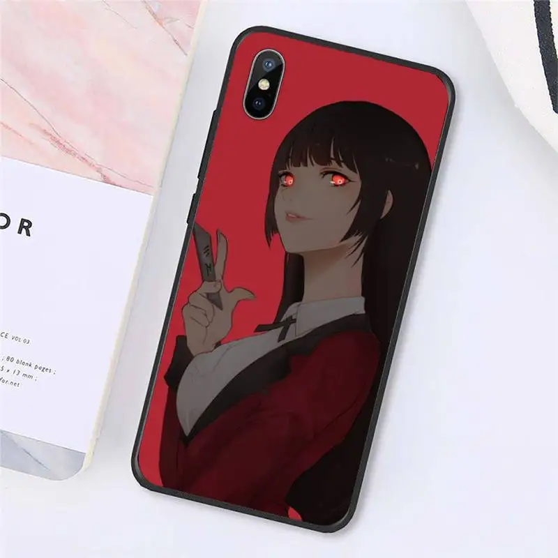

Crazy Excitement Manga Kakegurui Phone Case for iPhone 11 12 pro MINI XS MAX 8 7 6 6S Plus X 5S SE 2020 XR