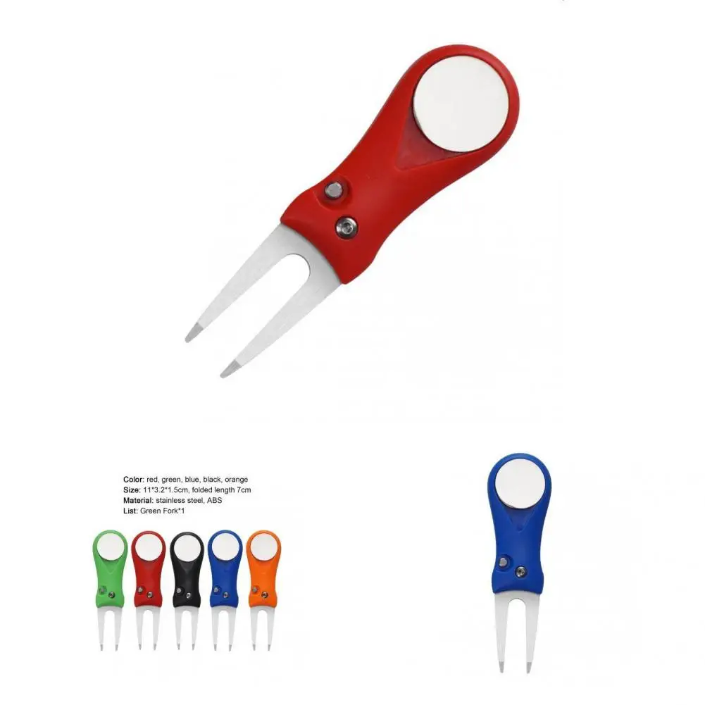 

Divot Tool Corrosion Resistant Universal Premium Metal Less Damage to Greens Golf Pitchfork Putting