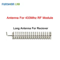 funshio 20set rf433mhz spring antenna rf receiver transmitter module 433 mhz for smart home light wireless remote control switc