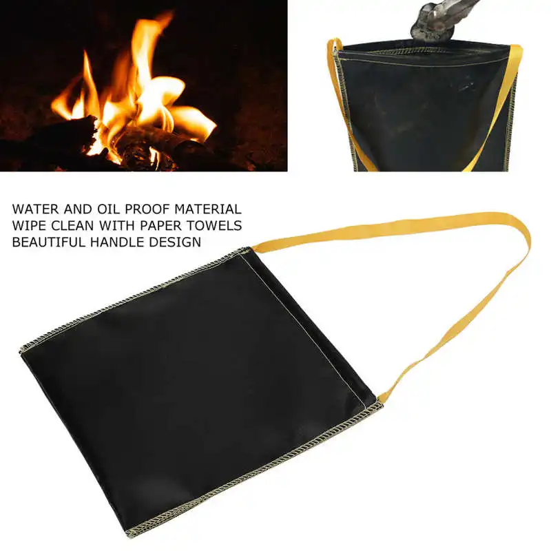 

Firewood Bag Waterproof Oil-Proof Material Storage Bag for Outdoor Camping Or Daily Storage Market Produce Bag