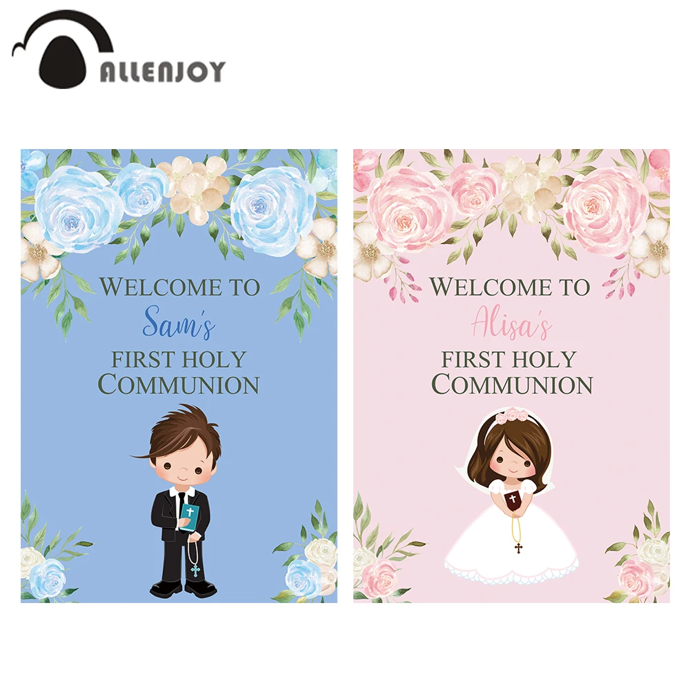 Allenjoy фон для фотосъемки Розовая Принцесса весенний цветок Святое Причастие