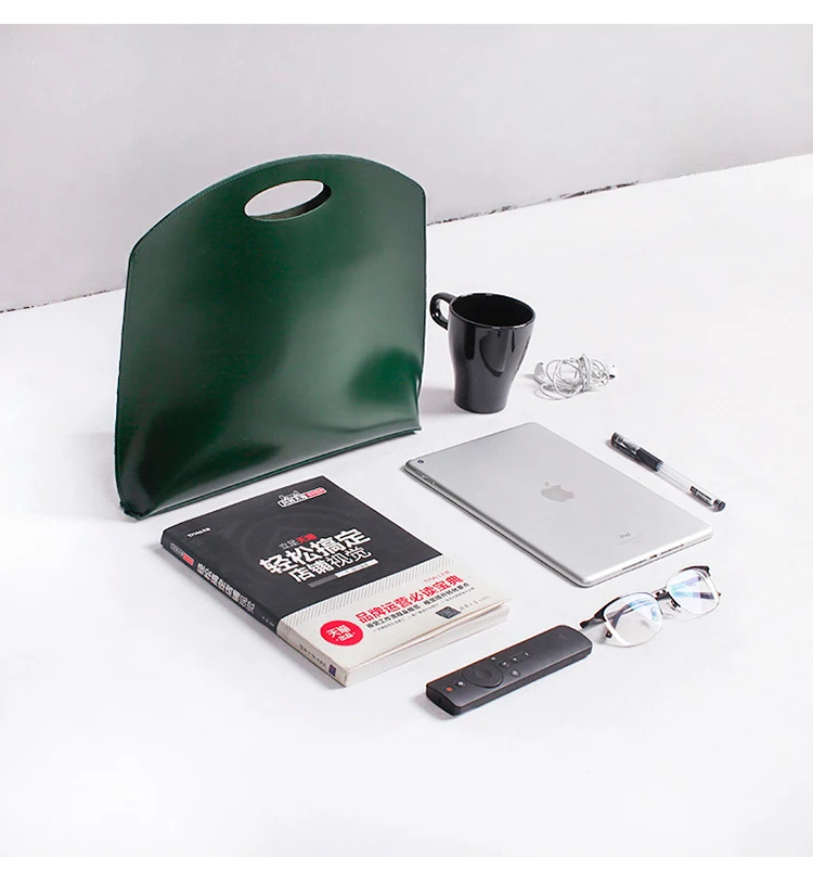 Корейский стиль Женская сумка скандинавский кожаный портфель офисная