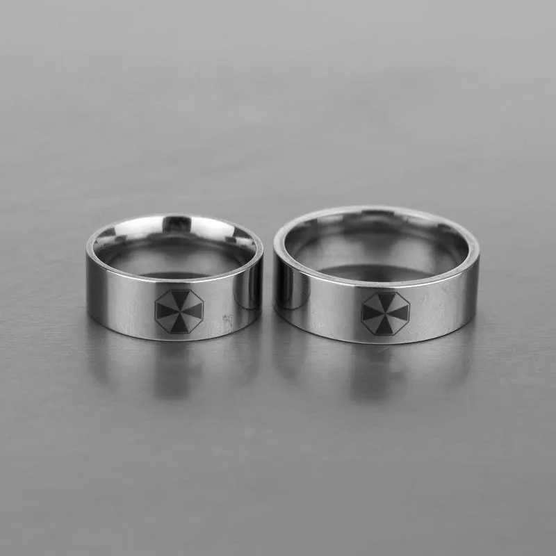 Кольца корпорации Амбрелла Biohazard серебряного цвета ювелирные изделия для мужчин