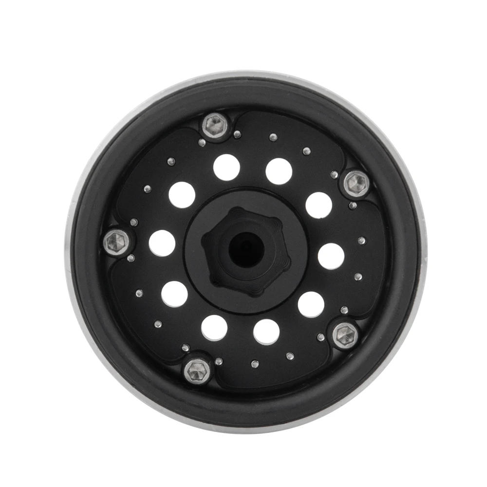 AXSPEED 4 шт. Beadlock Колесные диски 1,9 дюймов#57 для 1/10 SCX10 часть автомобильных аксессуаров
