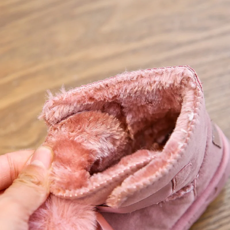 Зимние ботинки для девочек 2020 модные зимние детские маленьких и больших детей