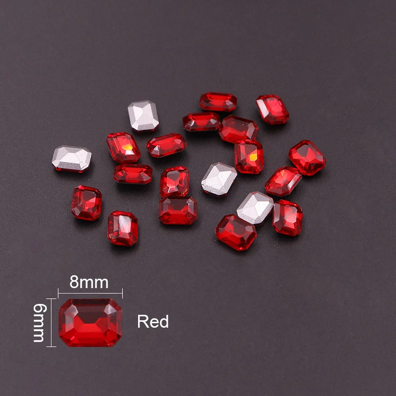 10 шт. Кристаллы Новый дизайн кристаллы для ногтей плоские Стразы художественное