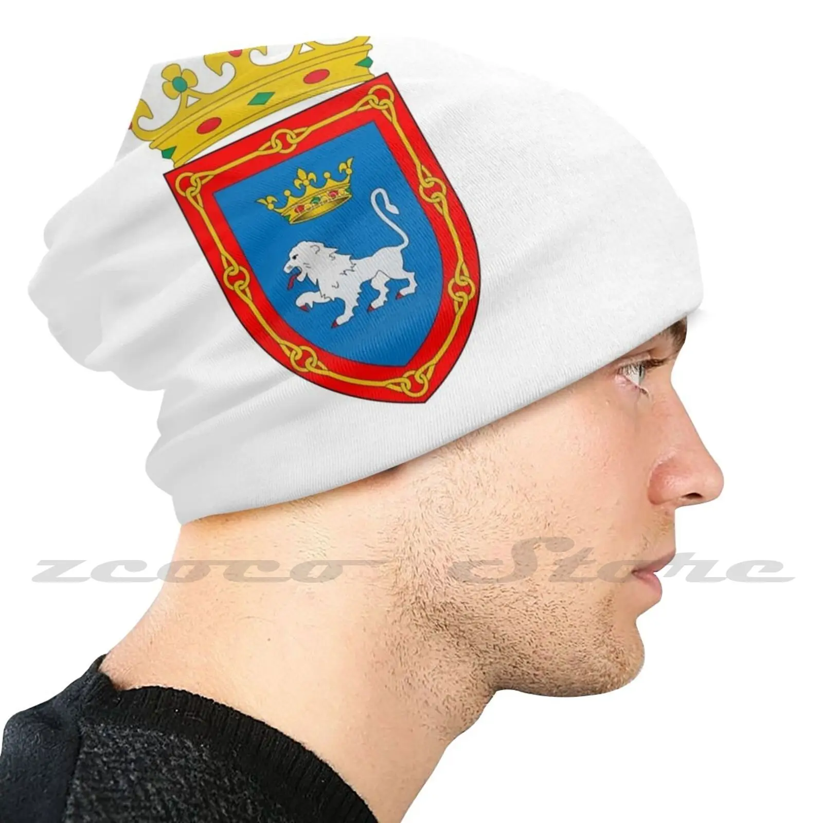 

Coat Of Arms Of Pamplona , Spain Diy Pullover Cap Knit Hat Plus Size Keep Warm Elastic Soft Pamplona Pamplona Pamplona Pamplona