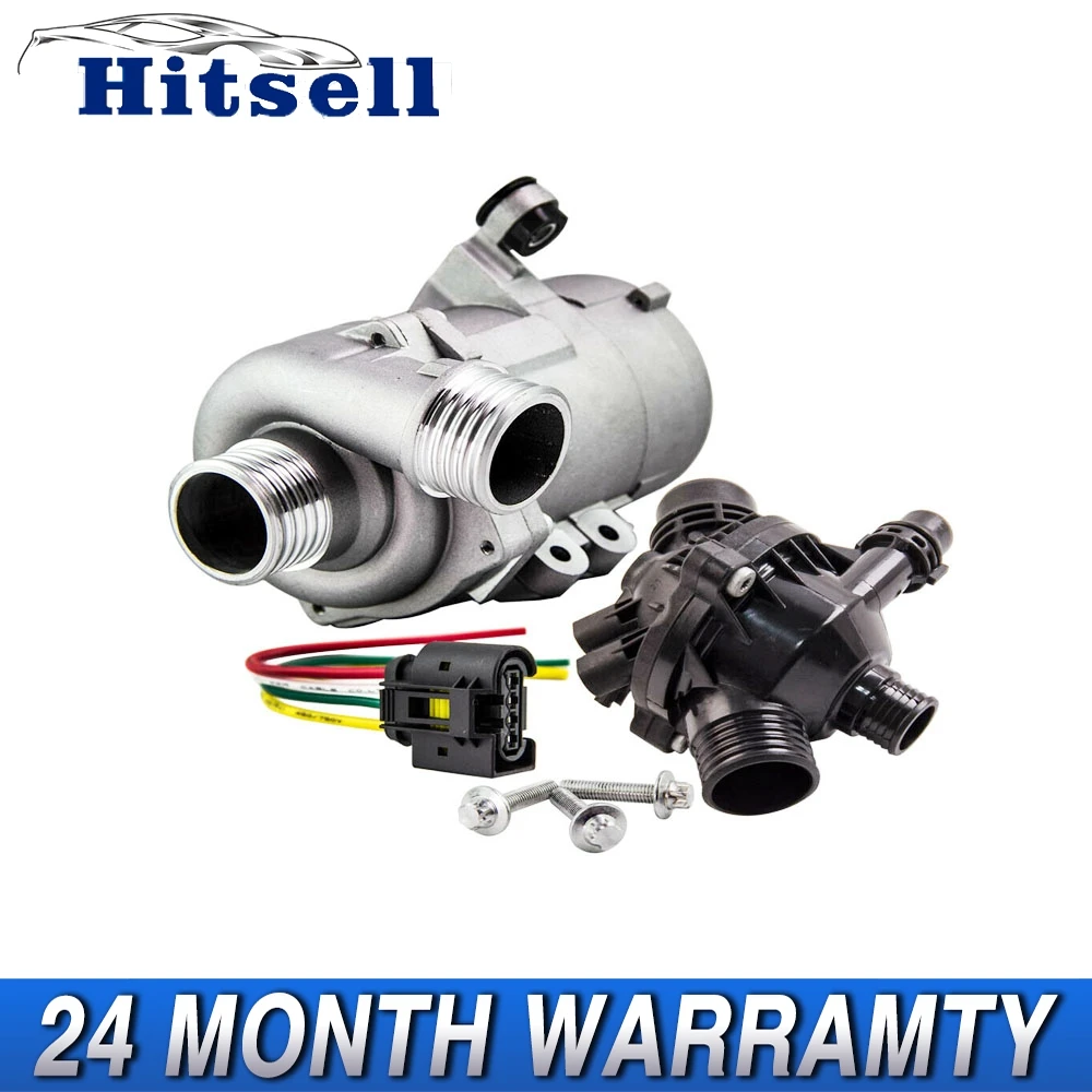 Электрический водяной насос Комплект болтов термостата для BMW X3 X5 325i 328i 330i 525i 528i