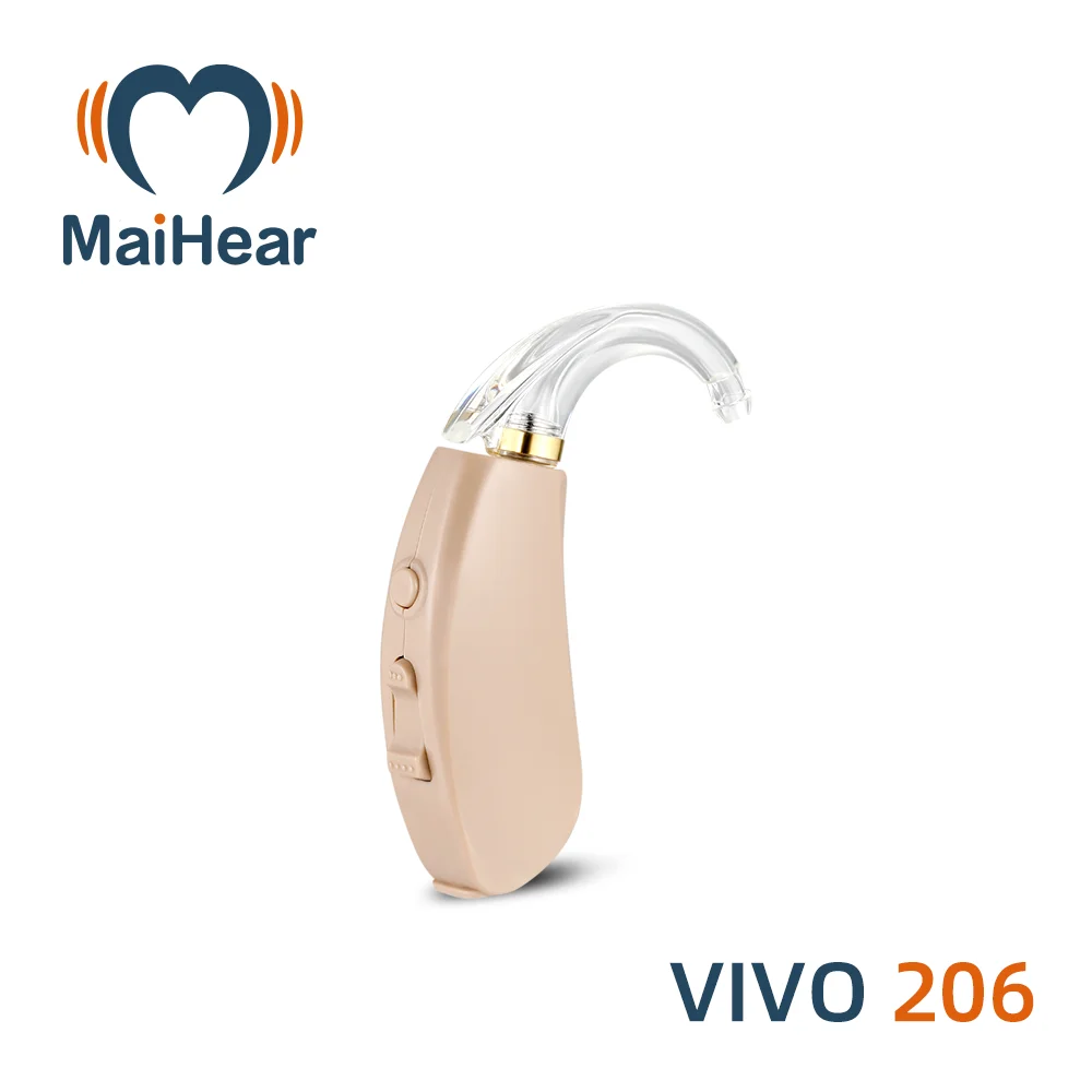 

Maihear Cheap Hearing Aid Audifonos Para Sordos BTE Sound Amplifier Hearing Aids 130dB For Hearing Loss Free Shipping