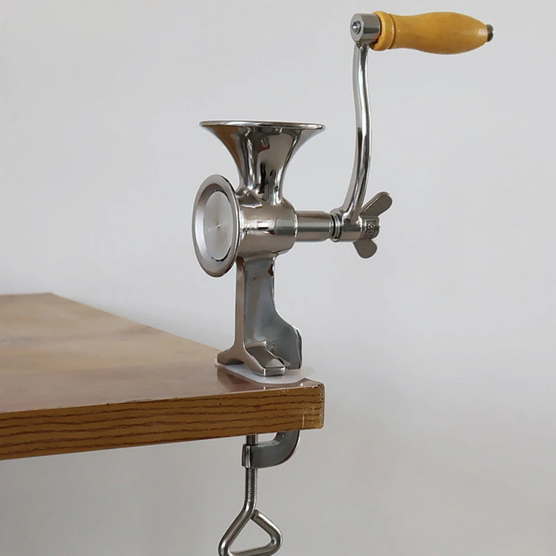 

Promotion! Full Stainless Steel Classical Kitchen Tool Manual py Mill Grain Seeds Mill Hand Operated Nut Grinder And Spice Gr