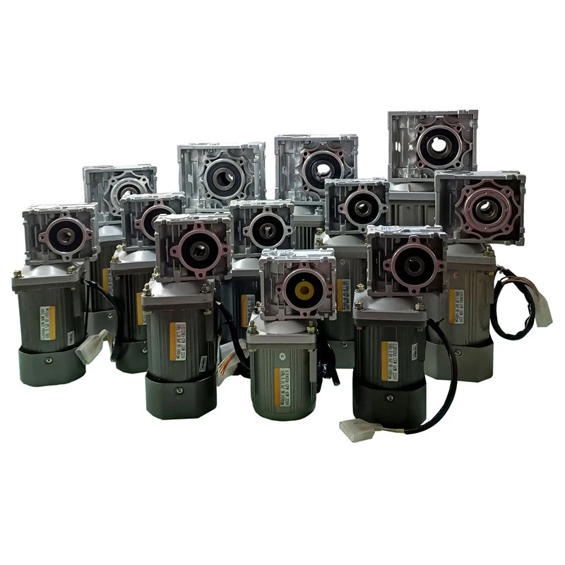 Мотор редуктора переменного тока 370 Вт 220 В регулируемая скорость + редуктор