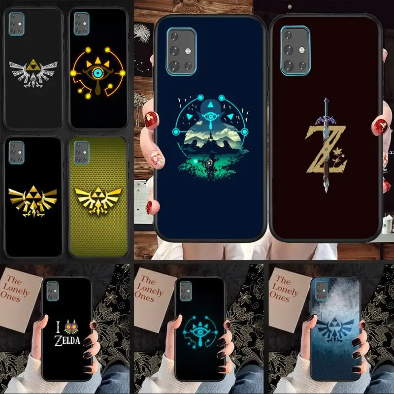 

Zeldas of legends Phone Case For Samsung A71 A80 A91 A01 A02 A11 A12 A21 A31 A32 A20E Cover Coque
