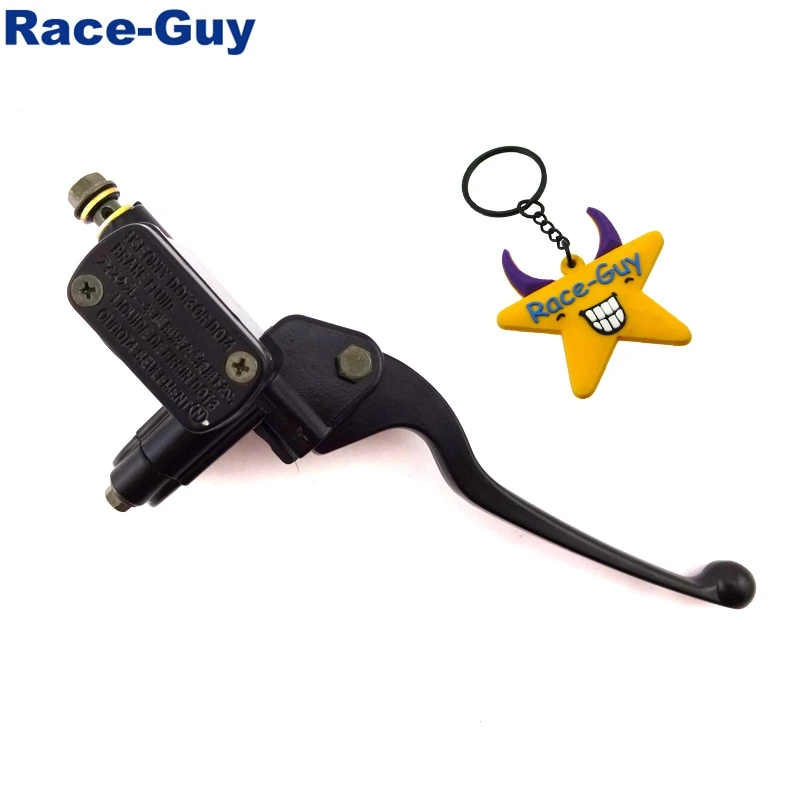 Черный Сплав передний главный цилиндр Hydranlic правая ручка тормозной рычаг для