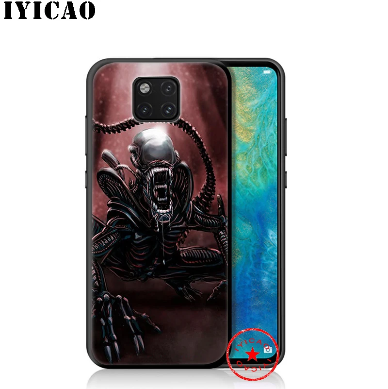 IYICAO Alien Vs Predator Soft Case for Huawei P30 P20 P10 P9 P8 2017 2016 2015 P Smart Z Plus 2019 Mate 20 10 Lite Pro Mini |
