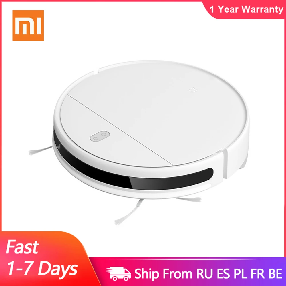 

XIAOMI MIJIA Mi Robot Vacuum-Mop Essential G1 Sweeping Mopping Cleaner for home cordless Washing cyclone Suction Smart Planned