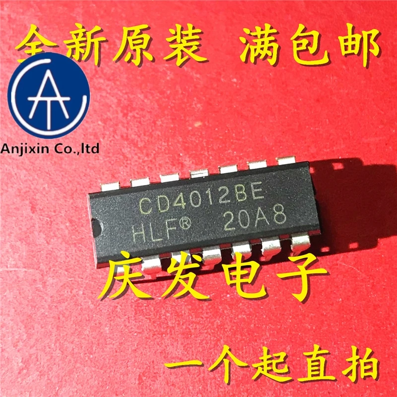 

10pcs 100% orginal new 100% quality real stock New original CD4012BE CD4012 DIP - 14