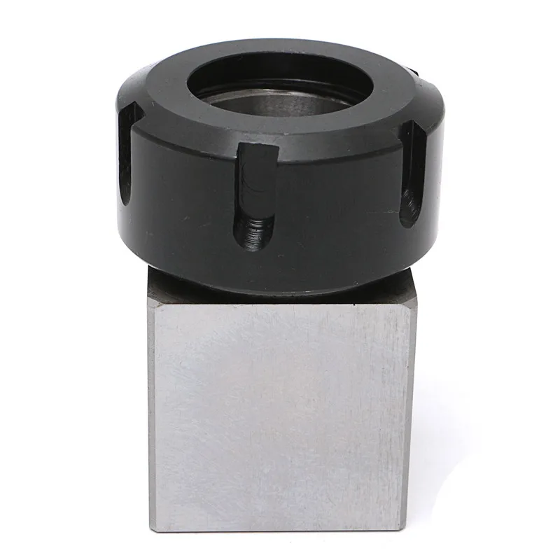 

ER-32 Square Collet Block Chuck Holder Hard Steel Spring Chuck Seat 3900-5124 45x65mm For CNC Lathe Engraving Machine