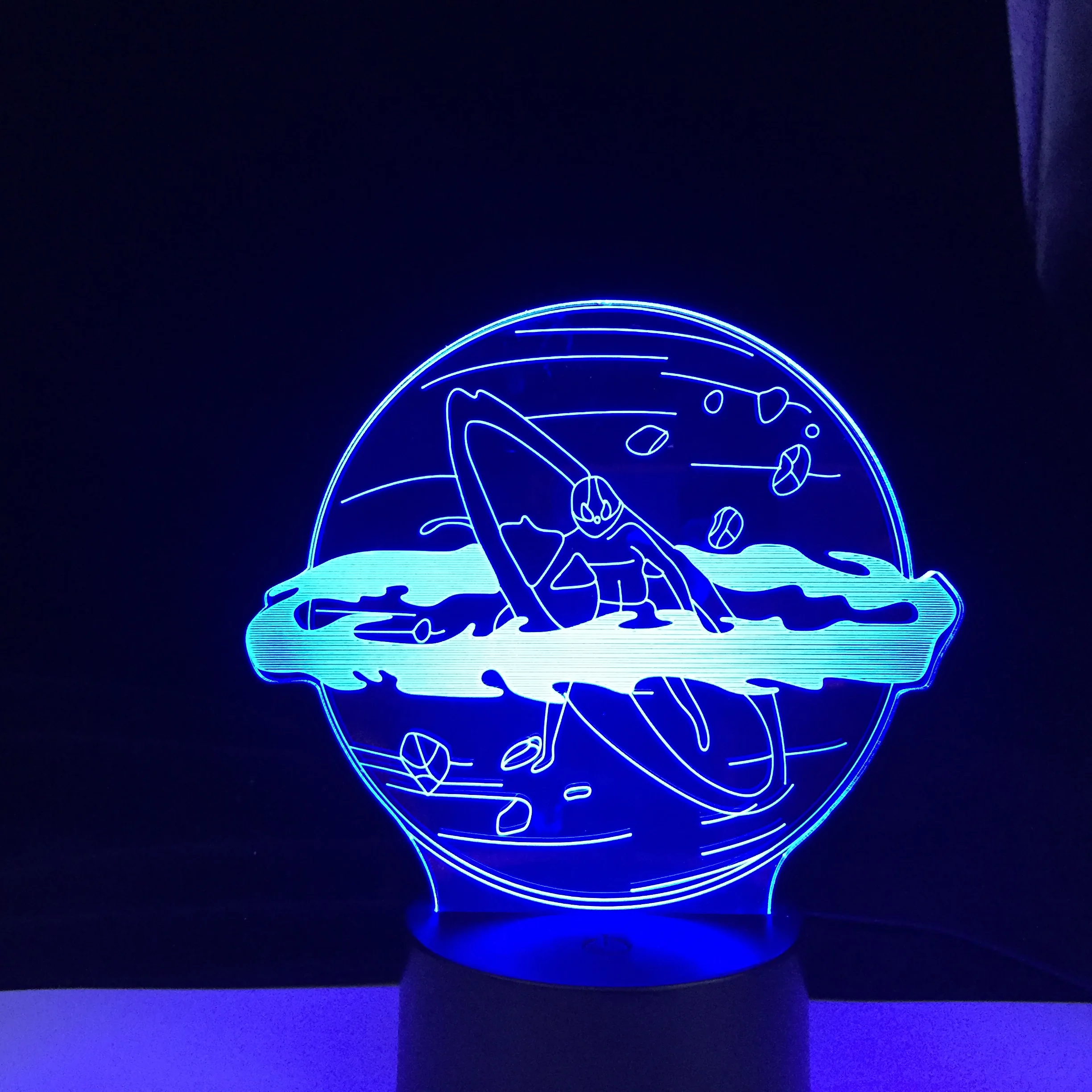 

Avatar The Last Airbender Aang Anime 3D LED Lamp for Home Decor Birthday Gift LED Night Light Bedroom Decor Light