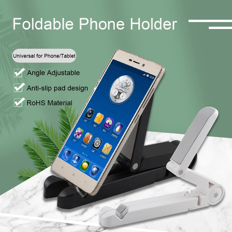 lokfo universal foldable phone tablet stand holder adjustable desktop mount stand tripod table desk support for iphone ipad mini free global shipping