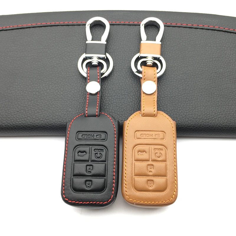 Распродажа кожаный чехол для автомобиля ключа дистанционного управления Honda /Civic