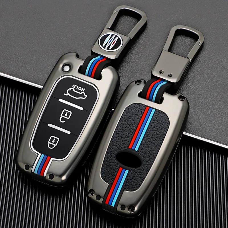 

3 4 Button Fit For Kia Sportage Soul Sorento Forte Rio k5 Optima For Hyundai Elantra Sonata Veloster Genesis Key Cover Case