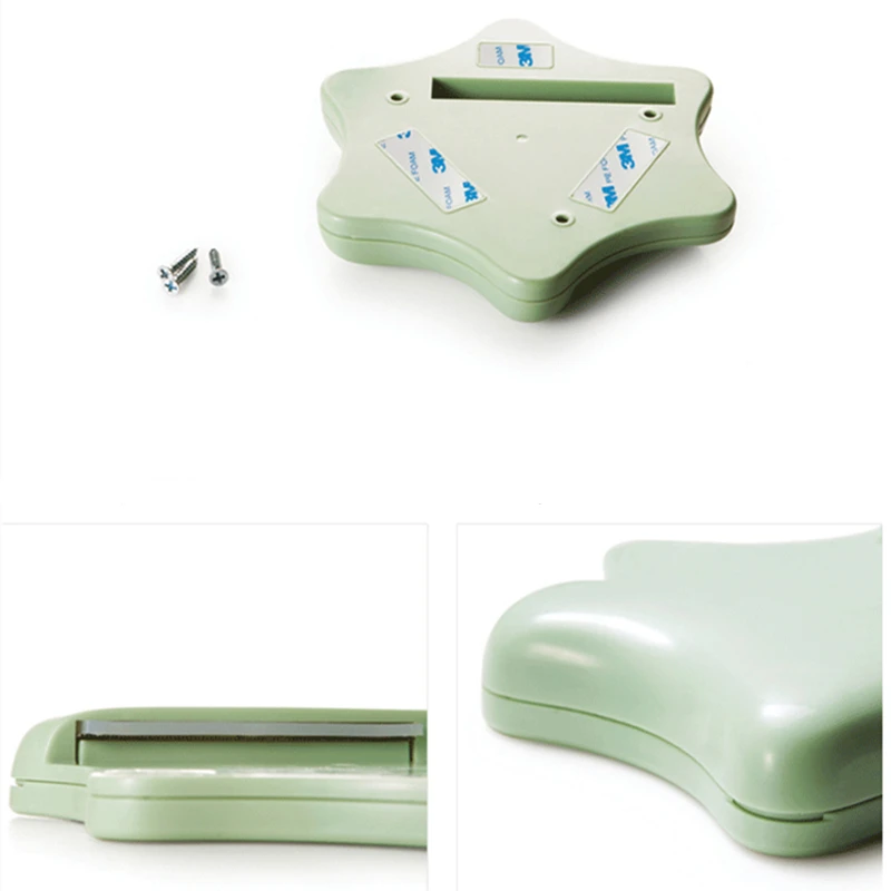 

Can Opener Bottle Opener Top Lid Creative Can Opener Under the Cabinet Self-adhesive Jar Remover Helps Tired or Wet Hand Random
