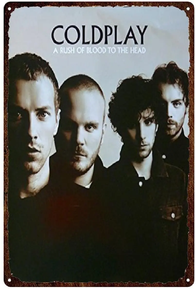 

galenart Rock Roll Metal Sign Tin Sign Plaque Metal Vintage Rock Metal Poster Retro Wall Decor for Bar Pub Club Man Cave