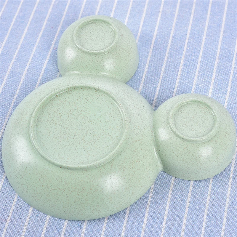 1 шт. детская мультяшная миска Милая мышка Ланч-бокс пластиковая тарелка для