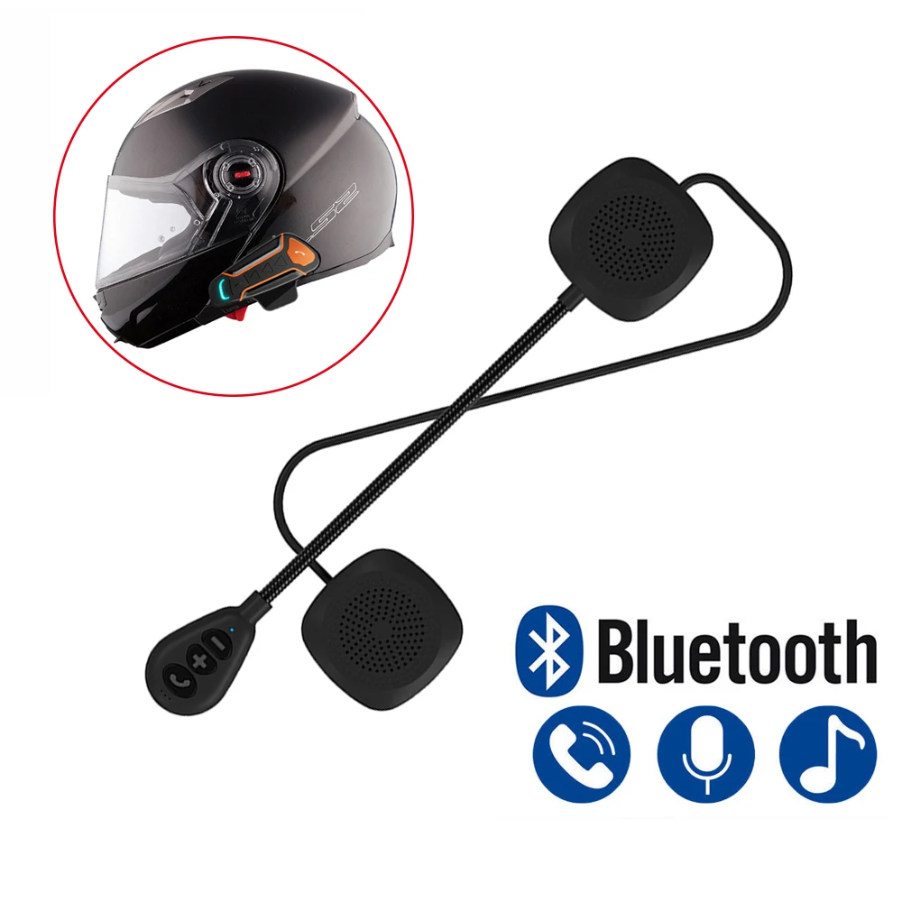 Новинка 2019 анти-помехи мотоциклетный шлем Bluetooth наушники динамик громкая связь