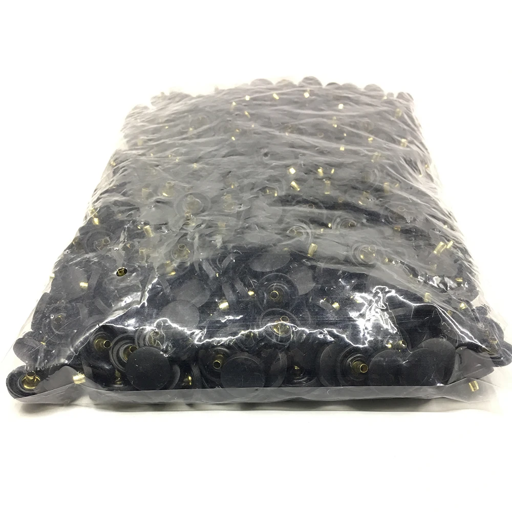 1000 шт. защелки верхняя крышка 15 мм 17 мм черный белый нейлоновый материал кнопки пластиковые защелки кнопки заклепки кнопки аксессуары T3T5 T8