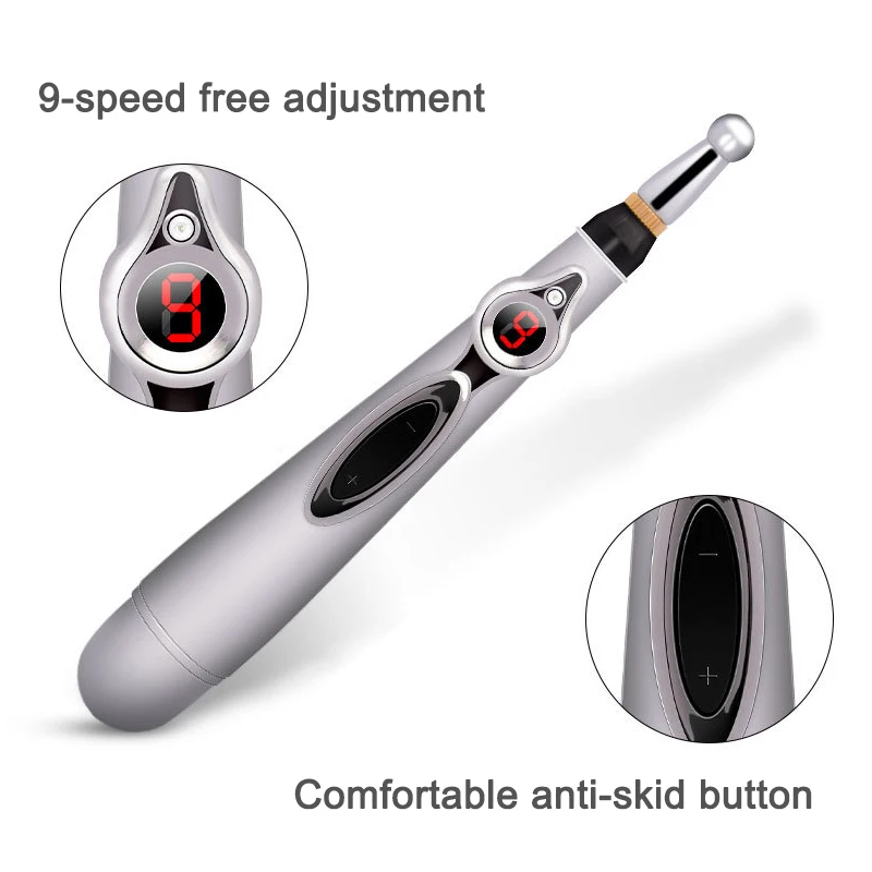 

Hot Acupuncture Massage Pen Pain Relief Full Body Massager Therapy Heal Device FRE-Drop
