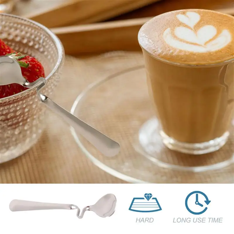 2 шт. медовые ложки из нержавеющей стали многофункциональные для смешивания