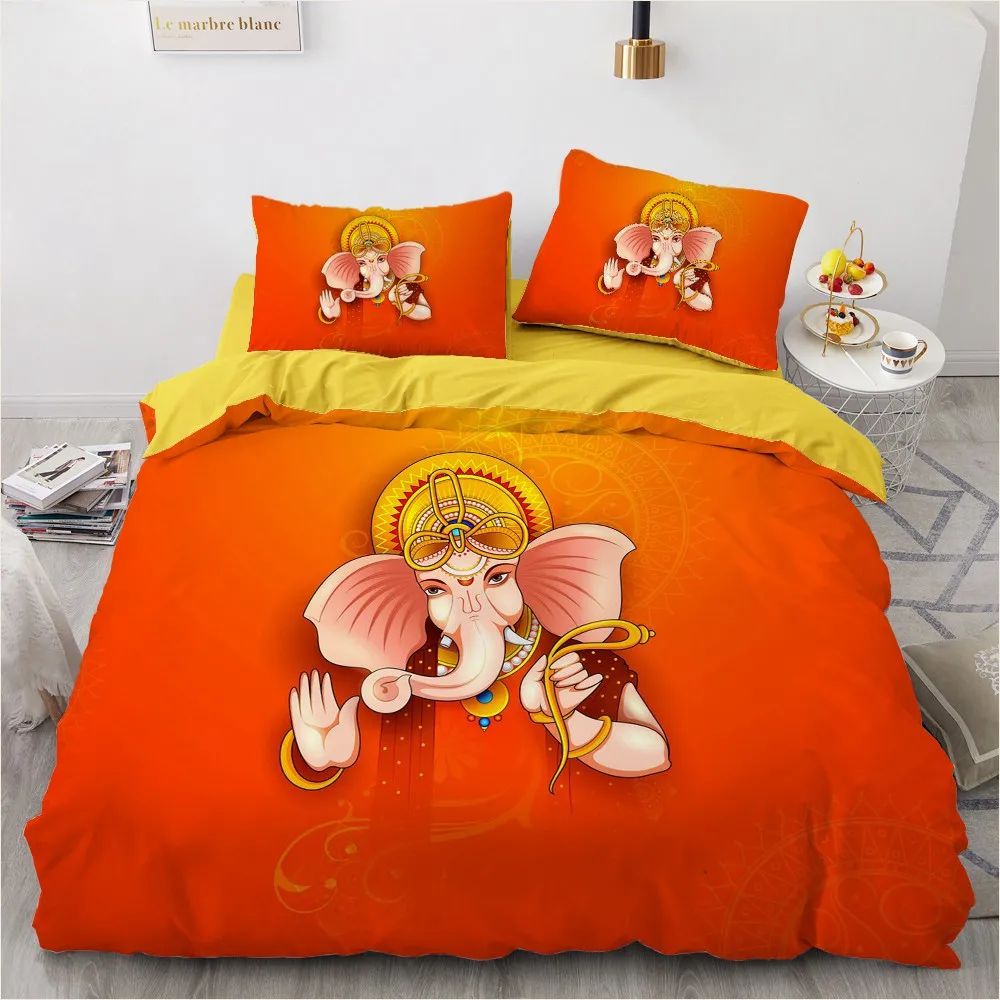 Комплект постельного белья с пододеяльником подушками и